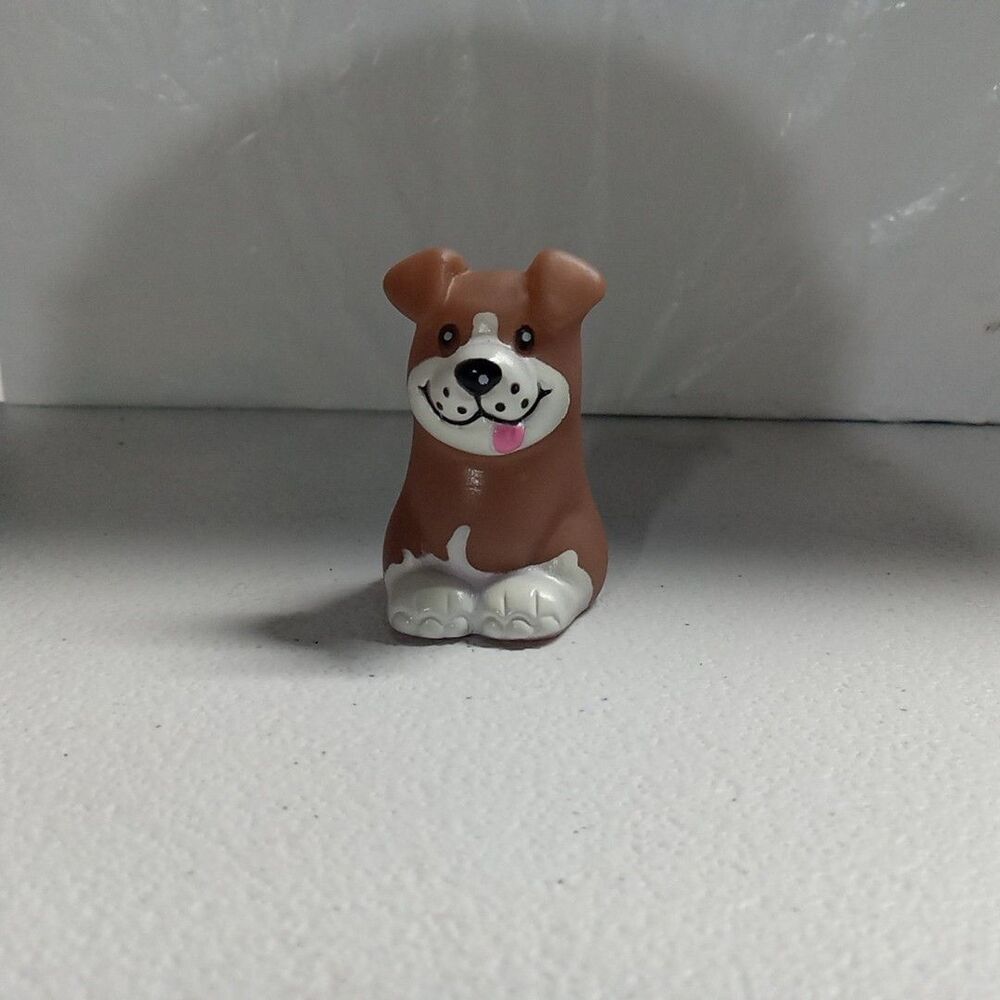 MINIATURE SOFT RUBBER PUPPY FINGER PUPPET FUN